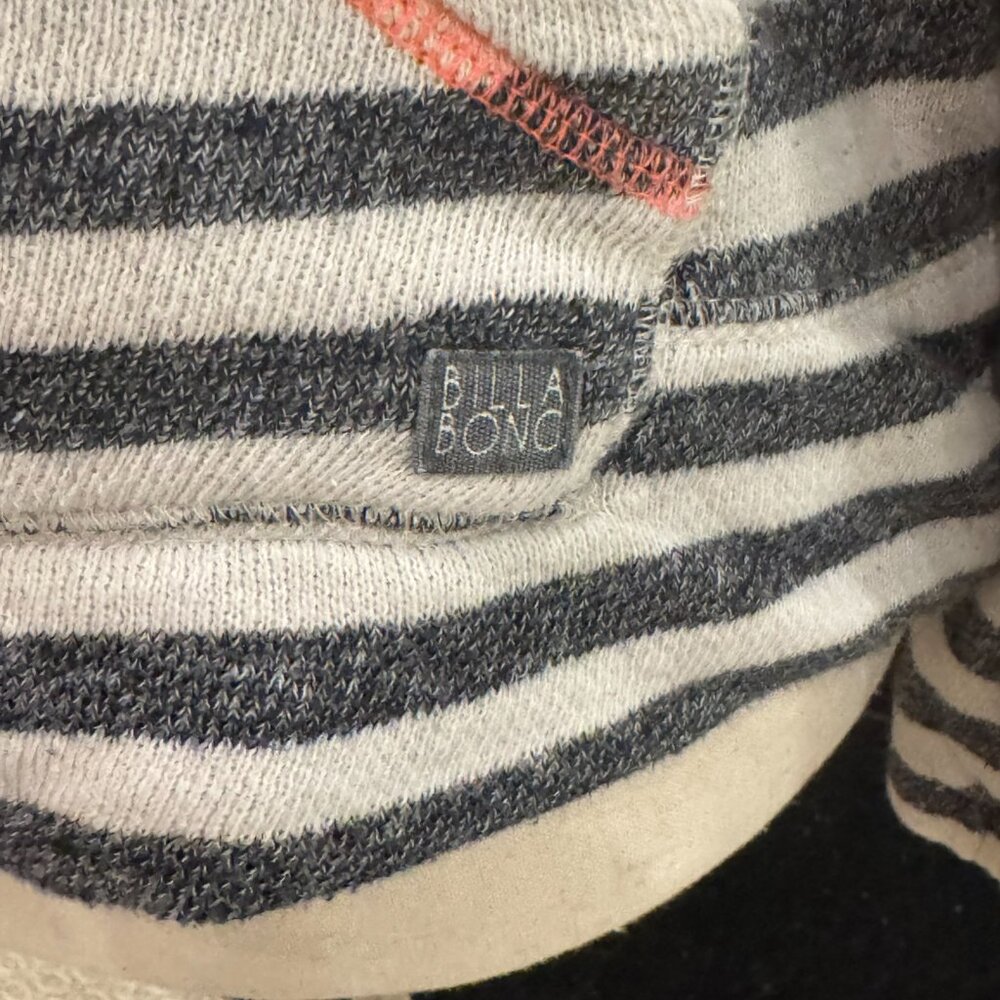 🖤 Billabong Striped Hoodie – Women’s Small - Picture 5 of 12